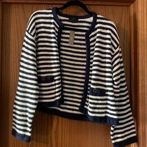 Jcrew Cropped Cardigan Jacket | M